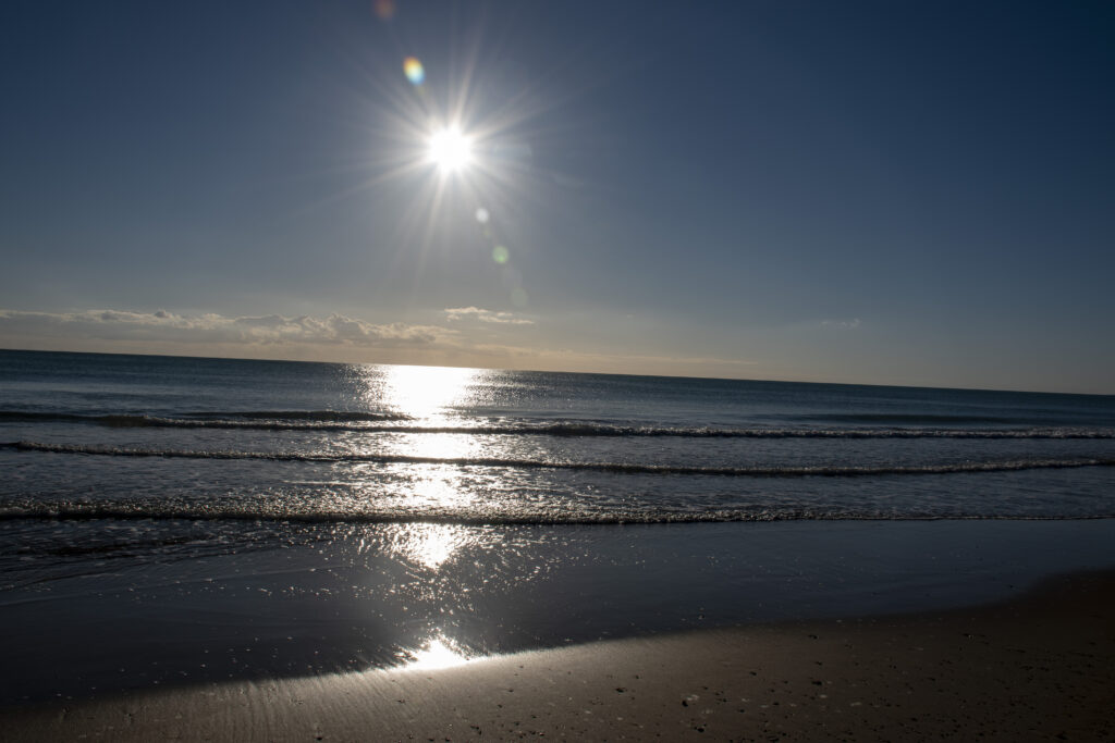 Tramonto sul mare