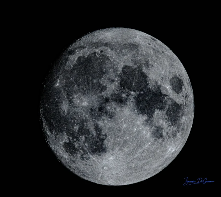 Dettagli della superficie lunare