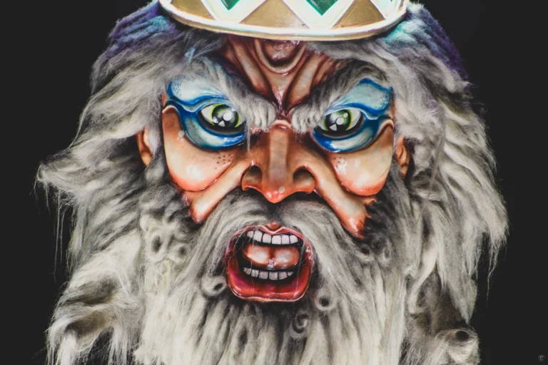 Maschera tradizionale del Carnevale Montevago