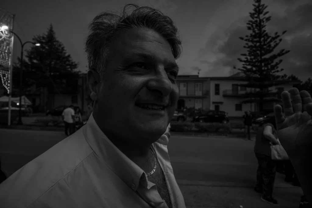 Ritratto urbano in bianco e nero